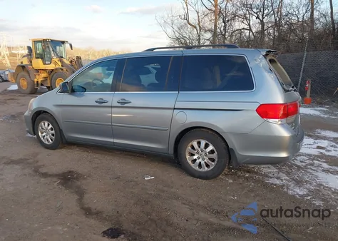 2010 Honda Odyssey Ex z USA, uszkodzony, nr VIN 5FNRL3H47AB097384